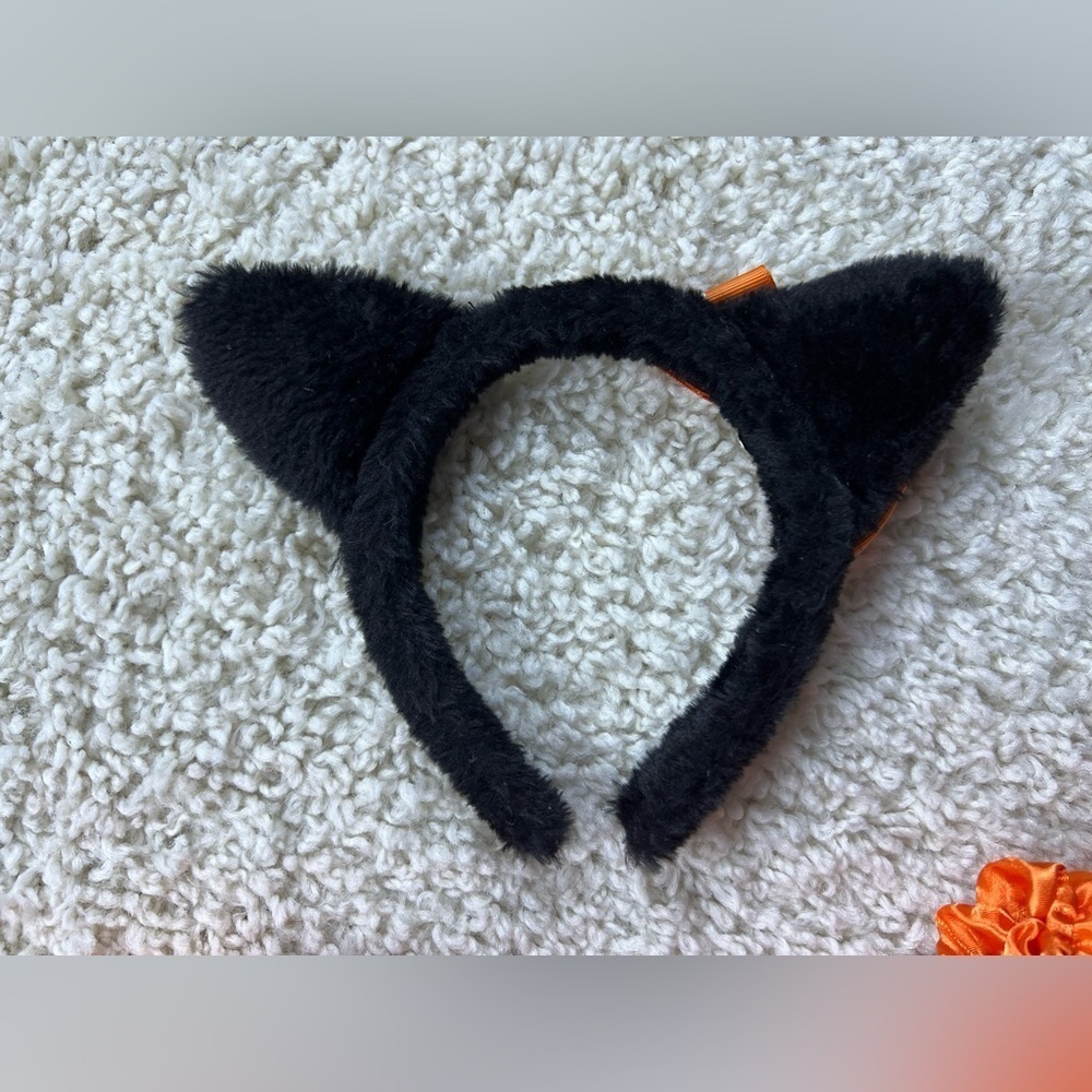 Orange Tutu and Chevron Leg Warmer + accessories Set - Picture 8 of 13